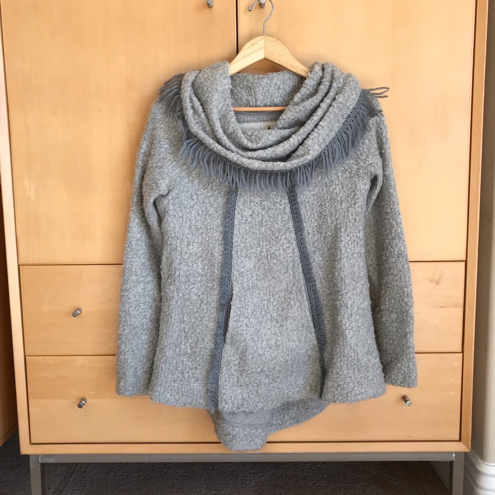 Anthropologie Angel of the North Sweater S EUC